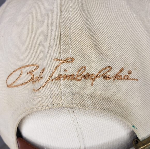 Bob Timberlake Artist NC Embroidered Signature Feather Outdoor Woods Ballcap OS - Picture 4 of 11
